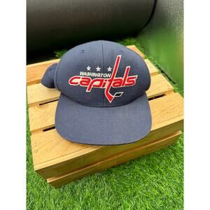 Mitchell & Ness Washington Capitals Blue Adjustable Fitted NHL Hat